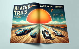 Blazing Trails: Land Speed Records Blazing Trails: Land Speed Records