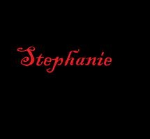 My dear Stephanie My dear Stephanie