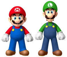 Mario VS Luigi!