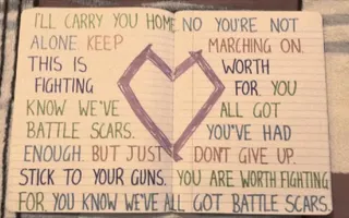 Paradise Fears - 'Battle Scars' Lyrics Paradise Fears - 'Battle Scars' Lyrics