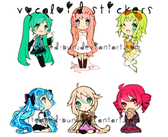 VOCALOID: stickers by =Steamed-Bun on deviantART VOCALOID: stickers by =Steamed-Bun on deviantART
