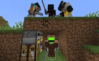 Minecraft Survivalist VS 3 Hitmen Minecraft Survivalist VS 3 Hitmen