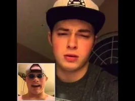 When your weird friend calls you on FaceTime... When your weird friend calls you on FaceTime...