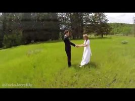 Beautiful Aerial Wedding Photograhy Beautiful Aerial Wedding Photograhy