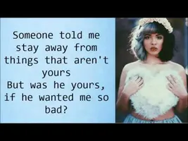 Pacify her lyrics - Melanie Martinez