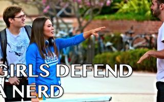 Girls Defend A Nerd w/ KC James & Jordan Burt Girls Defend A Nerd w/ KC James & Jordan Burt