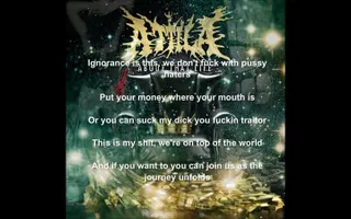 Attila- MIDDLE FINGERS UP Lyrics Attila- MIDDLE FINGERS UP Lyrics