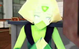 [MMD x Steven Universe] What happens when jasper and peridot need to present...