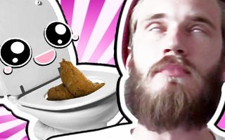 EATING TOILET CANDY!! EATING TOILET CANDY!!