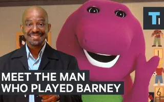 This man played Barney the dinosaur for 10 years — here's what it was like