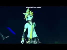 Len And Rin Kagamine Purple Butterfly on your Right Shoulder ~ Project DIVA Live eng subs Len And Rin Kagamine Purple Butterfly on your Right Shoulder ~ Project DIVA Live eng subs
