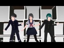 【MMD】Yandere Simulator- Feel The Sound