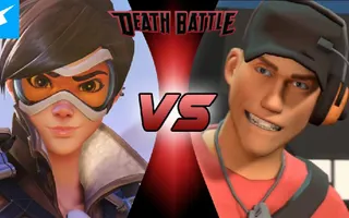 Tracer VS Scout | DEATH BATTLE! (Overwatch VS Team Fortress 2)