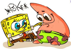 SpongeBob Poking! SpongeBob Poking!