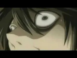 L´s Scream after the word "Shinigami".