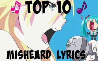 Top 10 Misheard Anime Opening Lyrics (60 FPS) Top 10 Misheard Anime Opening Lyrics (60 FPS)
