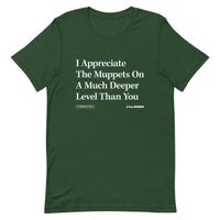I Appreciate The Muppets Onion Headline T-Shirt I Appreciate The Muppets Onion Headline T-Shirt