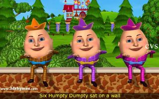 Humpty Dumpty Nursery Rhyme - 3D Animation English Rhymes for children Humpty Dumpty Nursery Rhyme - 3D Animation English Rhymes for children