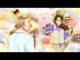 Hetalia 6x001 Extra - Austria, capital of Music 4/12 (APH) ヘタリア Hetalia 6x001 Extra - Austria, capital of Music 4/12 (APH) ヘタリア