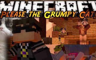 Minecraft Mini-Game : PLEASE THE GRUMPY CAT! Minecraft Mini-Game : PLEASE THE GRUMPY CAT!
