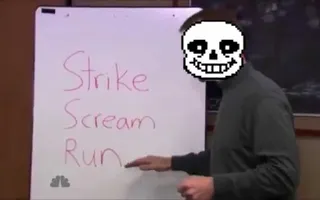 When Sans doesn't do his job [undertale]