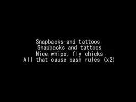 Driicky Graham - Snapbacks and Tattoos LYRICS Driicky Graham - Snapbacks and Tattoos LYRICS