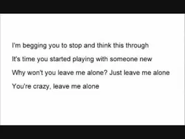 Alexander Rybak - Leave me alone with lyrics