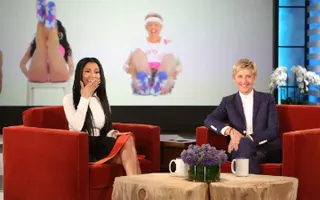 Nicki Minaj Reacts to Ellen’s ‘Anaconda’ Nicki Minaj Reacts to Ellen’s ‘Anaconda’