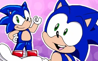 Modern Sonic Meets LEGO Sonic in 2017 Modern Sonic Meets LEGO Sonic in 2017