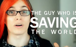 The guy who is saving the world. The guy who is saving the world.