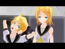 [MMD] Len's crazy sister
