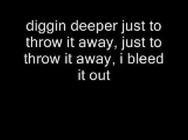 linkin park bleed it out lyrics linkin park bleed it out lyrics