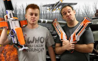 THE GREAT NERF WAR! THE GREAT NERF WAR!