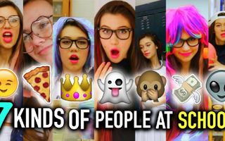 7 Kinds of People at High School | Jessiepaege