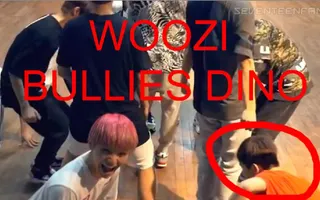 [Woozi Bullies Dino] What you don't notice in Mansae SEEK VER. Part 4 Collab W/Bangtan Alien