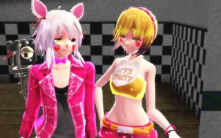 (MMDxFnaf) Whenever Mangle tries to flirt (MMDxFnaf) Whenever Mangle tries to flirt