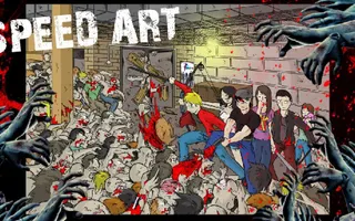 Speed Art Of My Aylesbury Dead Film Poster Speed Art Of My Aylesbury Dead Film Poster