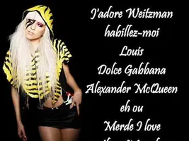 Lady Gaga - Fashion (Lyrics) Lady Gaga - Fashion (Lyrics)
