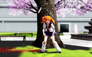 [MMD X Yandere Simulator] What Rival-Chan Does When She Is Alone