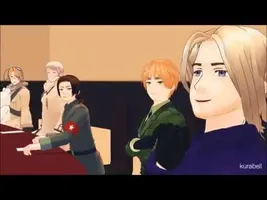 [MMD APH] Shut Up and Sleep With Me, America!!