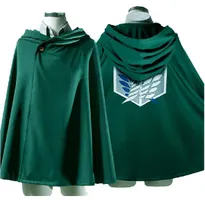 Hot Cosplay Costume Attack on Titan Shingeki No Kyojin Corps Cloak Cape Clothes | eBay