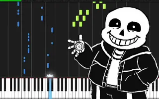 Megalovania - Undertale [Piano Tutorial] (Synthesia)