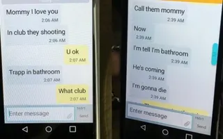 Mother Feared the Worst After Texting With Son Inside Orlando Nightclub - Yahoo