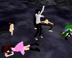 Creepypasta - do the harlem shake (MMD) Creepypasta - do the harlem shake (MMD)