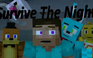 "Survive The Night" (FULL MINECRAFT ANIMATION) "Survive The Night" (FULL MINECRAFT ANIMATION)
