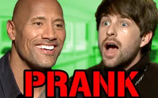 The Rock Interview PRANK