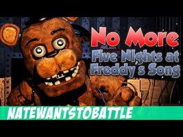 "No More" - A Five Nights at Freddy's Song by NateWantsToBattle (FNAF) "No More" - A Five Nights at Freddy's Song by NateWantsToBattle (FNAF)