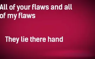 Bastille- flaws lyric video Bastille- flaws lyric video