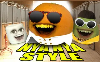 Annoying Orange - ORANGE NYA NYA STYLE (GANGNAM STYLE PARODY) Annoying Orange - ORANGE NYA NYA STYLE (GANGNAM STYLE PARODY)