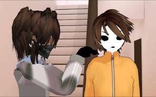 Masky is not amused (MMD) Masky is not amused (MMD)